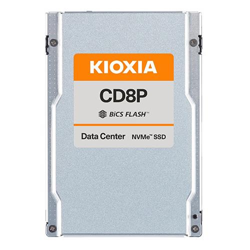 Kioxia KCD8XPUG7T68 Hard Drive 7.68TB SSD PCIe 5.0 NVMe 2.0 2.5in 15mm SIE TLC 1DWPD - CD8P-R Series