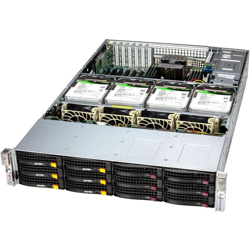 Supermicro SSG-621E-ACR16H 2U Enterprise Optimized Storage Barebone Dual Intel Xeon Scalable Processors 5th and 4th Generation