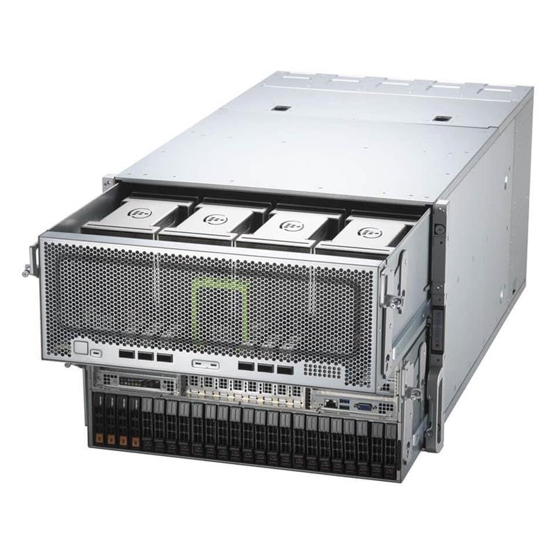 Supermicro SYS-820GH-TNR2 GPU 8U Barebone Dual Intel Xeon Scalable Processors 3rd Generation