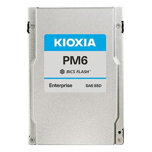 Kioxia KPM6WVUG1T6-FIPS Hard Drive 1.6TB SSD SAS-4 24Gb/s 2.5in 15mm FIPS 3DWPD SED PM6-V Series
