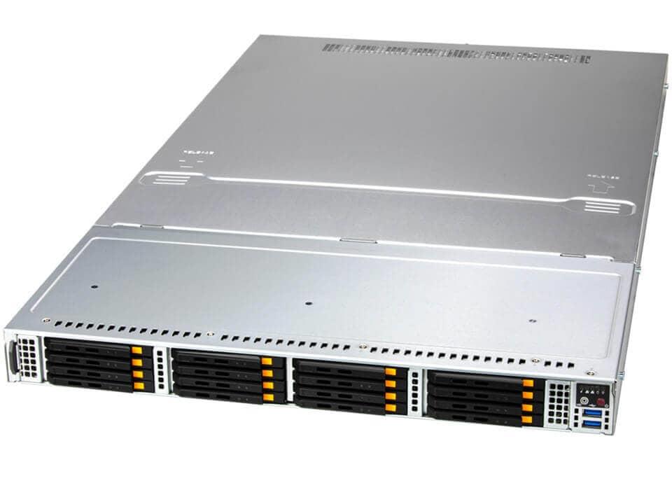 Supermicro SSG-121E-NE316R All flash Storage 1U Barebone Dual Intel Xeon Scalable Processors 5th/4th Generation
