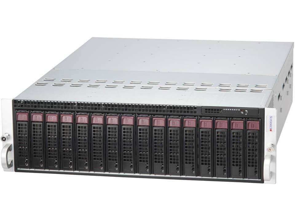 Supermicro SYS-531MC-H8TNR Microcloud 3U Barebone Single Intel Xeon E-2400/Pentium G7400 and G6400T Processors
