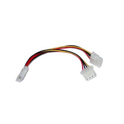 Supermicro CBL-0234L Y Cable 4-Pin Peripheral to 2x 4-Pin Peripheral Connector 5.91in (15CM)