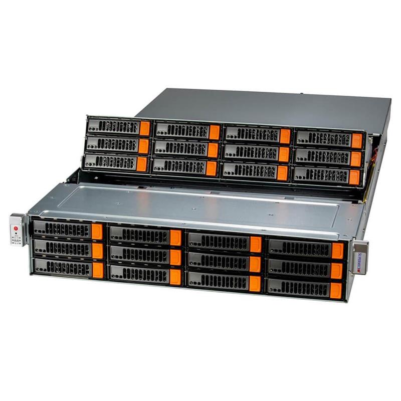 Supermicro SSG-521E-E1CR24L Enterprise Optimized Storage 2U Barebone Single Intel Xeon Scalable 4th and 5th Generation Processors