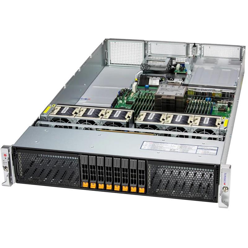Supermicro SYS-212H-TN Hyper SuperServer 2U Barebone Single Intel Xeon 6 6700 Series Processors With E-cores