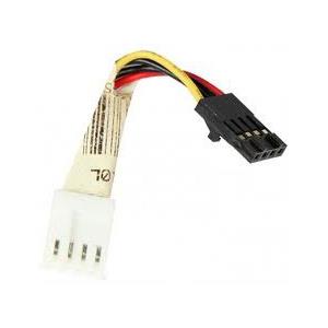Supermicro CBL-0210L FDD Power Adapter Cable With SP4 To LP4 Connectors 3.15in (8CM)