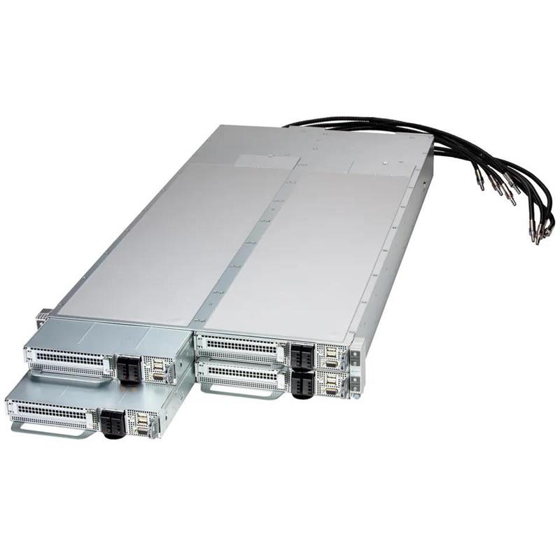 Supermicro SYS-222FT-HEA-LCC FlexTwin 2U Barebone Four Hot-pluggable Nodes Dual Intel Xeon 6900 Series Processors With P-cores