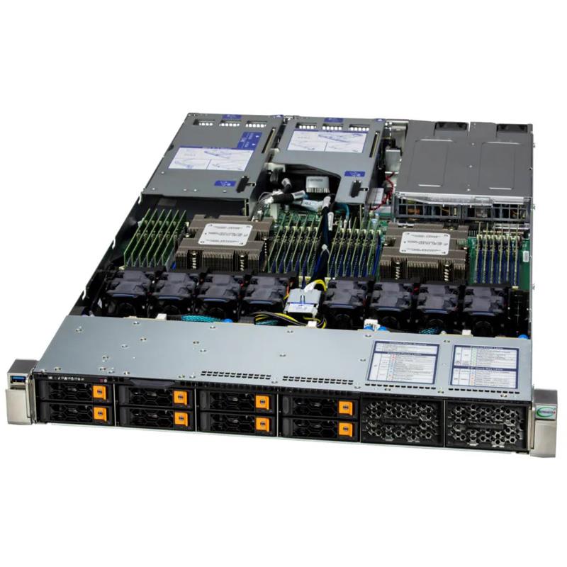 Ready to Ship - Supermicro AS-1125HS-TNR-G1 1U Hyper A+ Server Powered by Two AMD EPYC 9654 Processors