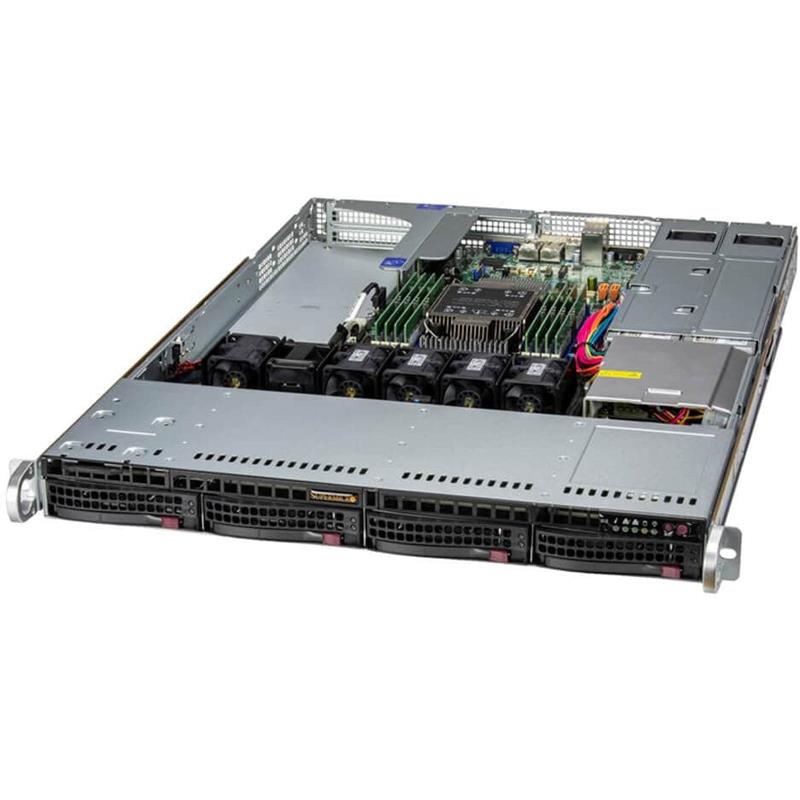 Ready to Ship - Supermicro SYS-511E-WR-G1 1U WIO Server Powered by Intel Xeon 4510 Processor