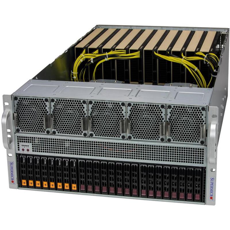 Ready to Ship - Supermicro SYS-521GE-TNRT-G1 5U GPU Server Powered by Two Intel Xeon 8562Y+ Processors