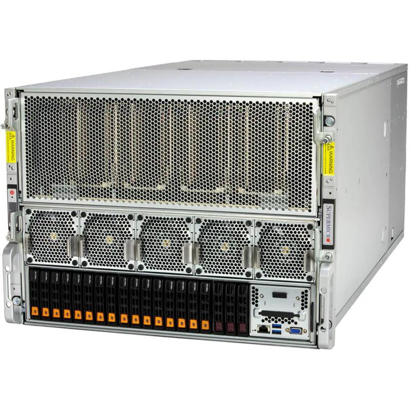 Ready to Ship - Supermicro SYS-821GE-TNHR-G1 8U GPU Server Powered by Two Intel Xeon 8570 Scalable Processors