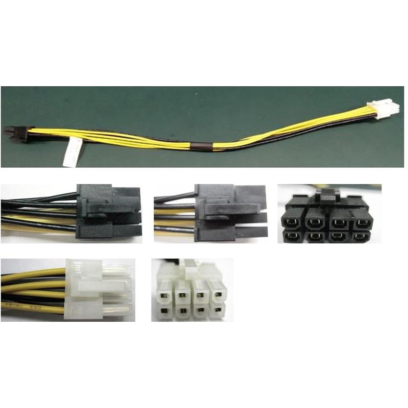 Supermicro CBL-PWEX-0665 GPU Power Cable 8-Pin CPU to 8-Pin PCIe 11.81in (30CM)