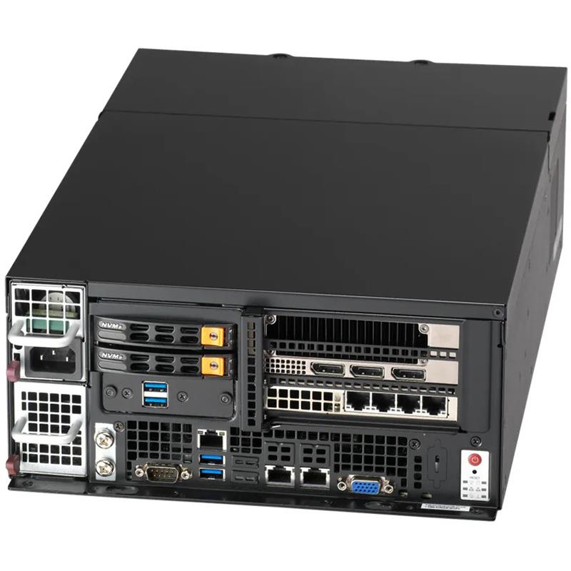 Supermicro SYS-E403-14B-FRN2T IoT Fan-based Single Intel Xeon 6700 Series Processors With E-cores