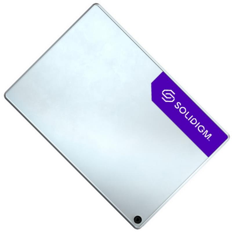 Solidigm SBFPF2BU076TOP1 Hard Drive 7.68TB NVMe SSD PCIe x4 Lanes Generation 4.0 U.2 15mm QLC NAND 0.5DWPD OPAL Encrypted P5430 Series
