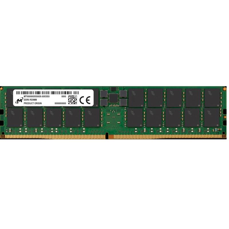 Micron MTC40F204WS1RC64BC1 Memory 96GB DDR5 6400MHz RDIMM Low Profile MEM-DR596NC-ER64