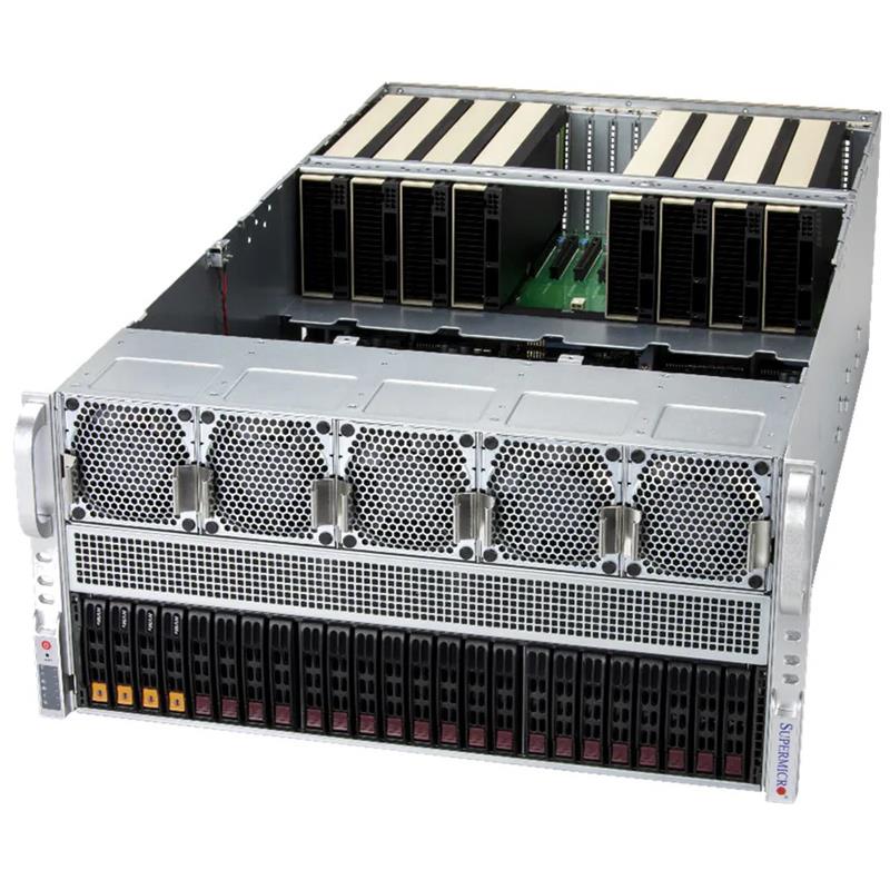 Supermicro AS-5126GS-TNRT GPU A+ 5U Rackmount Dual AMD EPYC 9005/9004 Series Processors