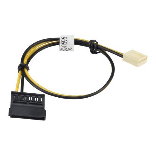 Supermicro CBL-PWEX-0696 Internal Standard Power Cord Connector: 8-pin to SATA, 18AWG, 11.81 ft