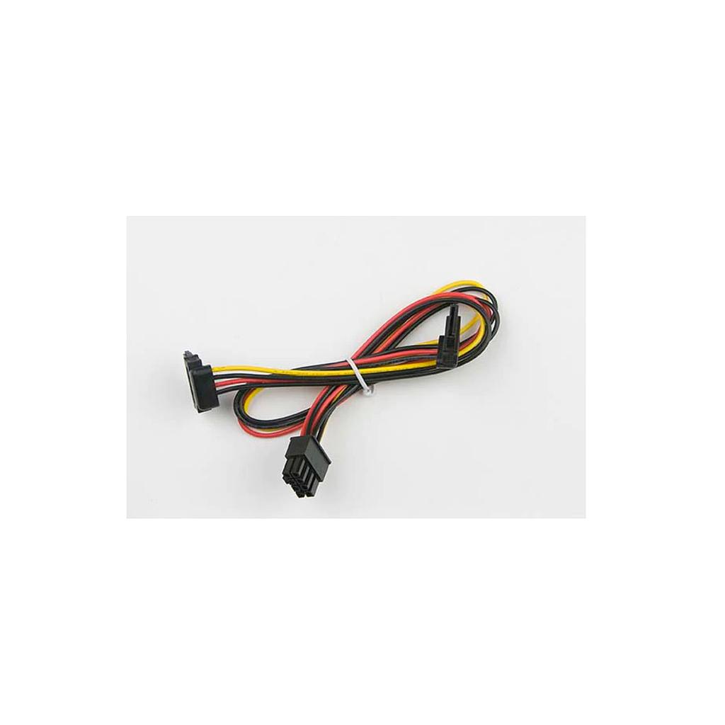 Supermicro CBL-0487L Internal Power Extension Cable Connector: 8 Pin to 2 SATA Power cable 25cm and 35cm. 18AWG