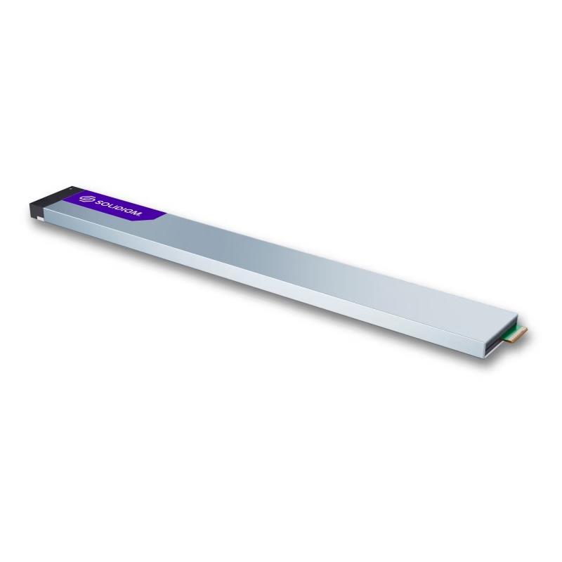 Solidigm SSDPFWNV153TZ 15.36TB NVMe Solid-State Drive PCIe x4 Lanes Generation 4.0 E1.L 144L QLC 3D NAND 0.5DWPD AES-256 Hardware Encryption D5-P5316 Series