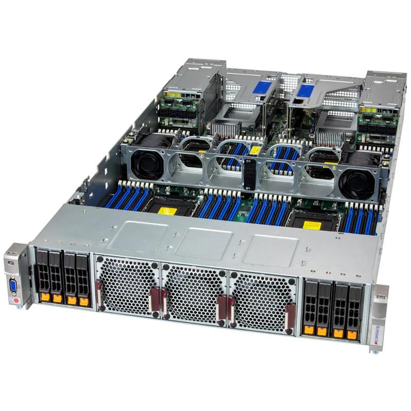 Supermicro SYS-242H-NR MP 2U Barebone Quad Intel Xeon 6700 Series Processors With P-cores (4-socket or 8-socket)