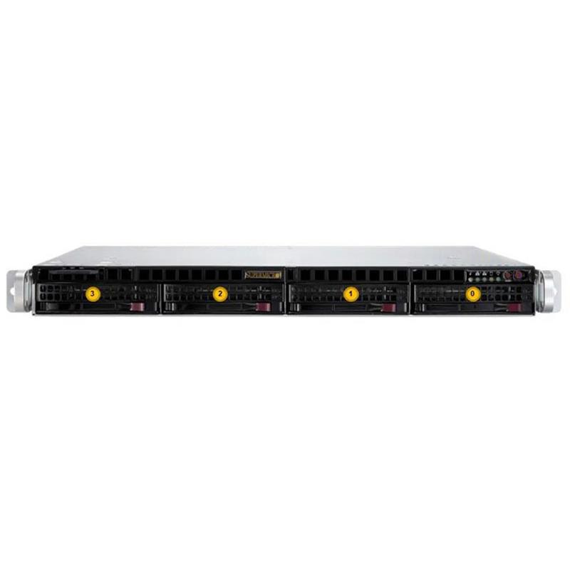 Supermicro SYS-512AR-N4T Edge 1U Barebone Single Intel Core Ultra 9/7/5 (Series 2) Processors