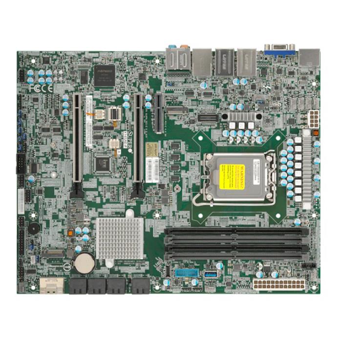 Supermicro X14SAE-F Motherboard ATX Single Socket V1 (LGA-1851) Intel Core Ultra 9/7/5 Processors