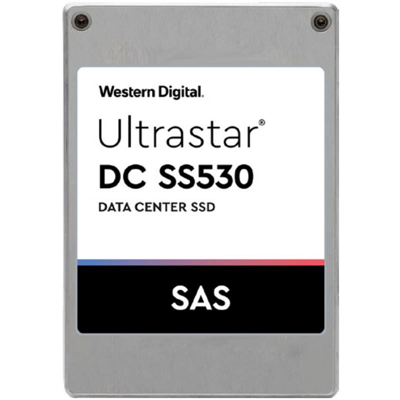 Western Digital HDS-0P40371-OS017 3.84TB Solid-State Drive SAS 12Gb/s 2.5-inch 15mm 3D TLC NAND 1DWPD Dual-port TCG 0P40371 Ultrastar DC SS530 Series