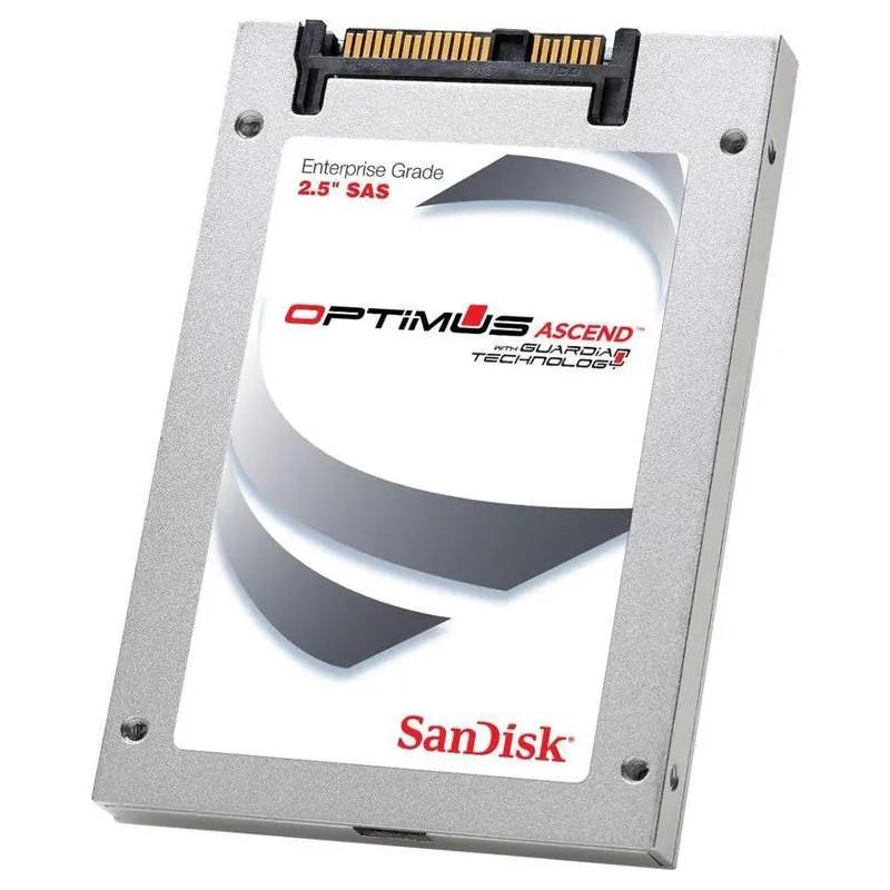 SanDisk HDS-2AM-SDLKODDM400G5C00 400GB Solid-State Drive SAS 6Gb/s 2.5-inch 9.5mm 19nm MLC NAND Flash 10DWPD Optimus 2 Ascend Series