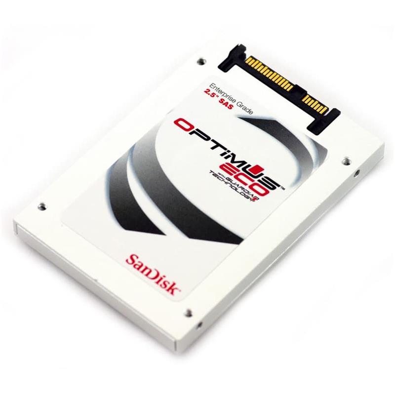 SanDisk HDS-2AM-SDLLOCDR016T5C Hard Drive 1.6TB SSD SAS 6Gb/s 2.5-inch 9.5mm MLC NAND Flash Optimus 2 Eco Series