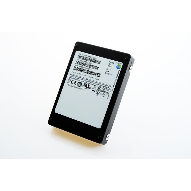 Samsung HDS-2AT-MZILS7T6HMLS007 Hard Drive 7.68TB SSD SAS 12Gb/s 2.5-inch 15mm 3D V-NAND TLC 1DWPD SED PM1633A Series