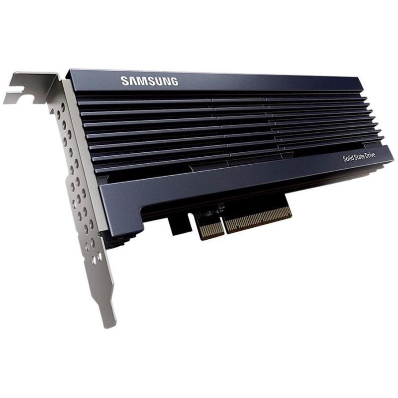 Samsung HDS-SAN0-MZPLL1T6HAJQ05 1.6TB NVMe Solid-State Drive PCIe x8 Lanes Generation 3.0 HHHL AIC V-NAND 3DWPD Instant Secure Erase PM1725B Series