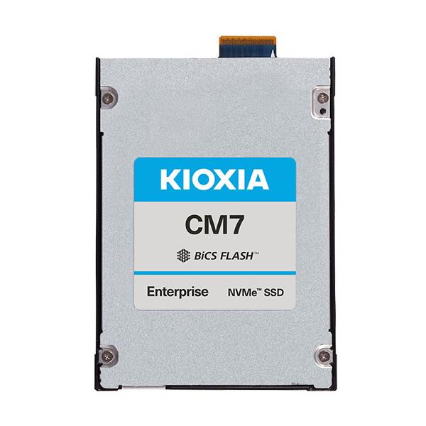Kioxia HDS-T3N-KCM7XRJE15T3 15.3TB NVMe Solid-State Drive PCIe x4 Lanes Generation 5.0 E3.S 7.5mm BiCS FLASH TLC 1DWPD SIE CM7-R Series