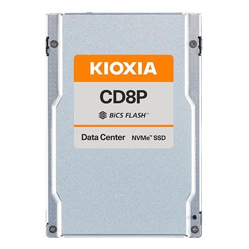 Kioxia HDS-TUN-KCD8XPUG6T40 Hard Drive 6.40TB NVMe PCIe x4 Lanes Generation 5.0 2.5-inch 15mm BiCS FLASH TLC 3DWPD SIE Single-port CD8P-V Series
