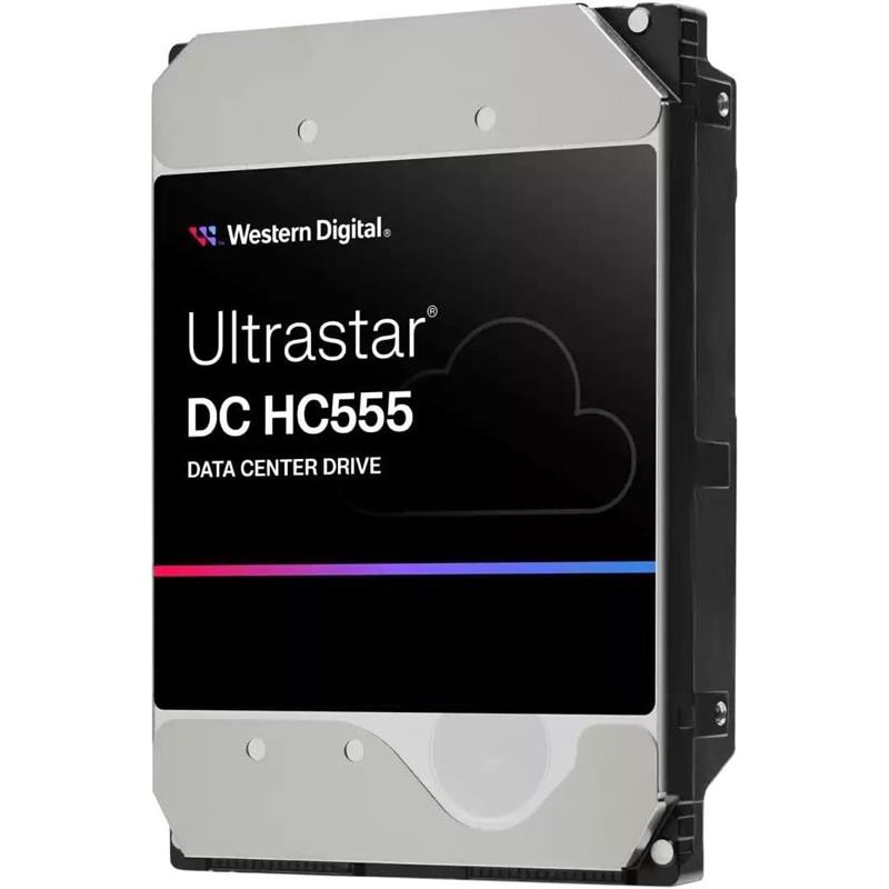 Western Digital WUH722012CL5204 Hard Drive 12TB SAS3 12Gb/s 7200 RPM 3.5-inch 512MB 512e SE 0B47741 Ultrastar HC555 Series