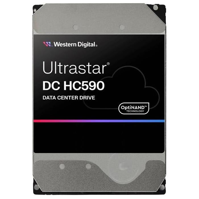 Western Digital WUH722624ALE6L4 Hard Drive 24TB SATA 6Gb/s 7200 RPM 3.5-inch 512MB 512e SE 0F65684 Ultrastar DC HC590 Series