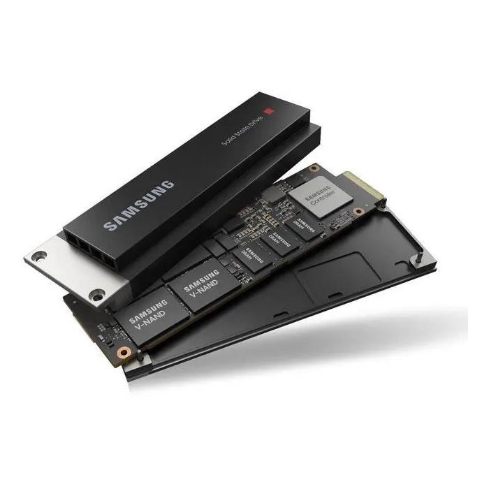 Samsung MZ3L61T9HFLT-00AW7 Hard Drive 1.92TB NVMe PCIe x4 Lanes Generation 5.0 E3.S 9.5mmt V-NAND TLC 1DWPD SED TCG Enterprise PM9D3a Series