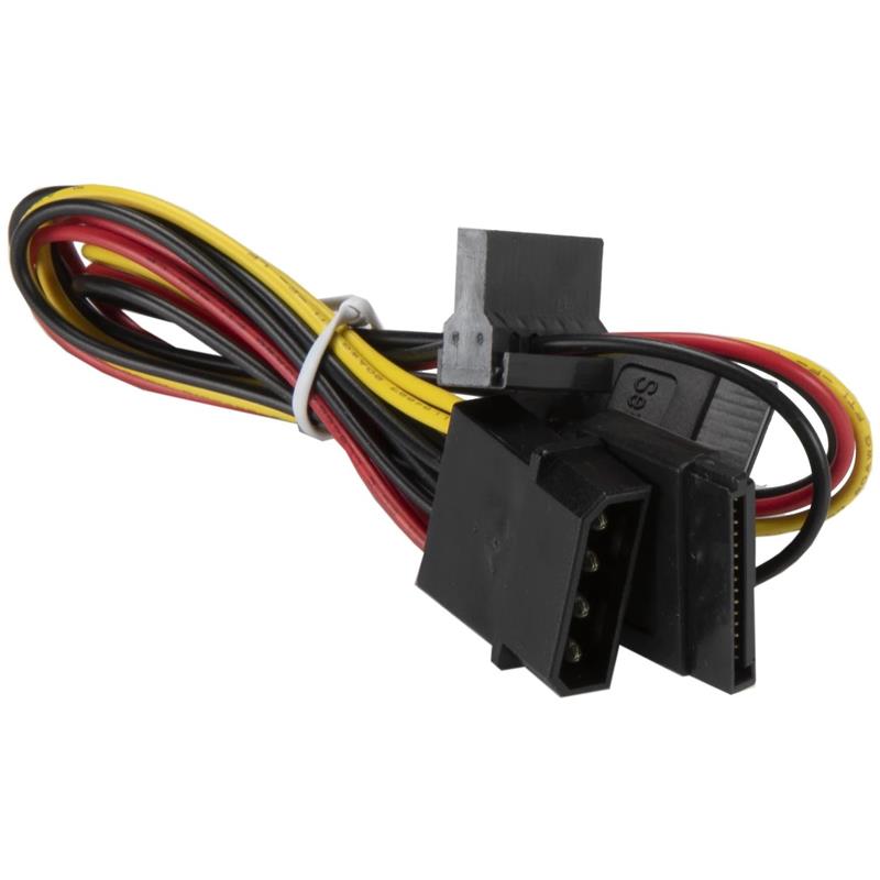 Supermicro CBL-0211L SATA Power Splitter Cable With 4-Pin Peripheral To 3x SATA Power Connectors 13.4in (34CM)
