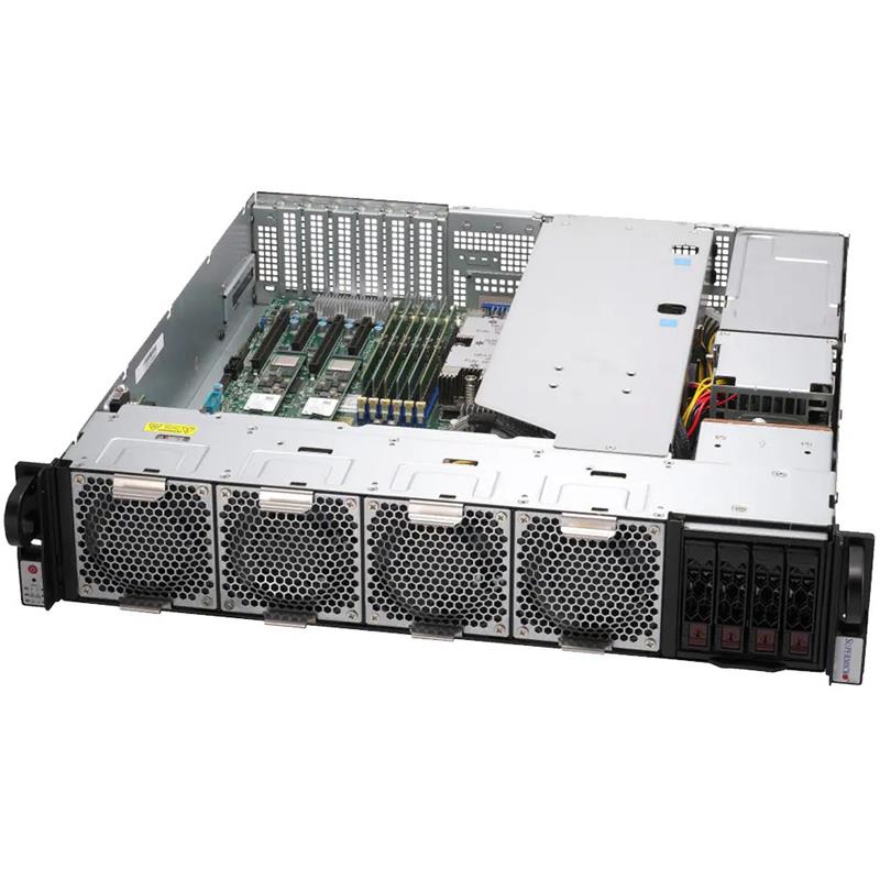 Supermicro AS-2116S-TNRT IoT A+ 2U Barebone Single AMD EPYC 9005 Series Processors