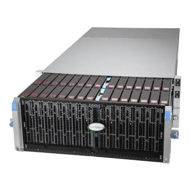 Ready to Ship - Supermicro SSG-542B-DE1CR90-01-G2 4U Storage Powered By One Intel Xeon 6736P Processor Per Node