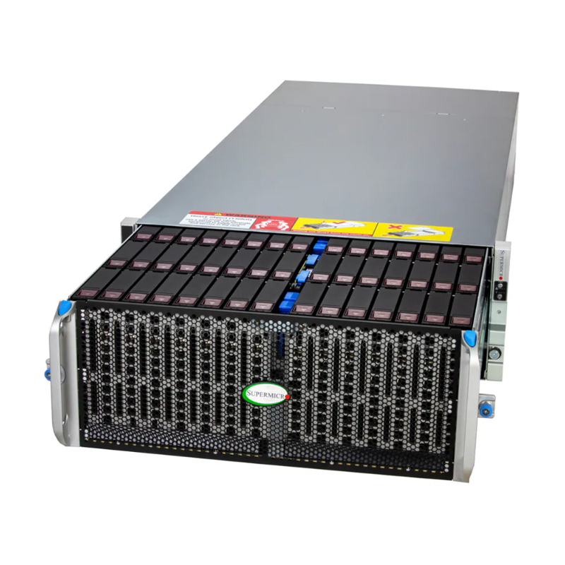 Ready to Ship - Supermicro SSG-542B-E1CR60-01-G2 4U Storage Powered By One Intel Xeon 6730P Processor
