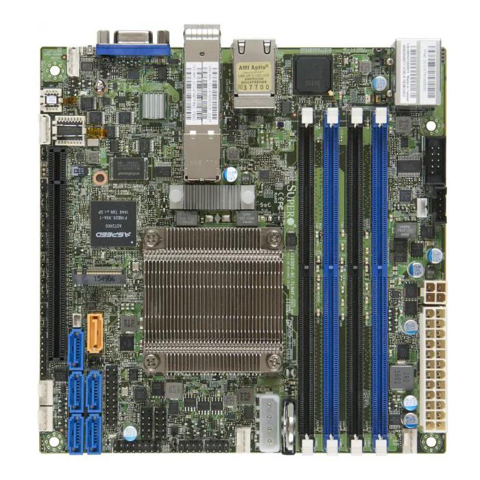 Supermicro X10SDV-16C-TLN4F+-B Motherboard Mini-ITX Embedded Intel Xeon D-1587 Processor
