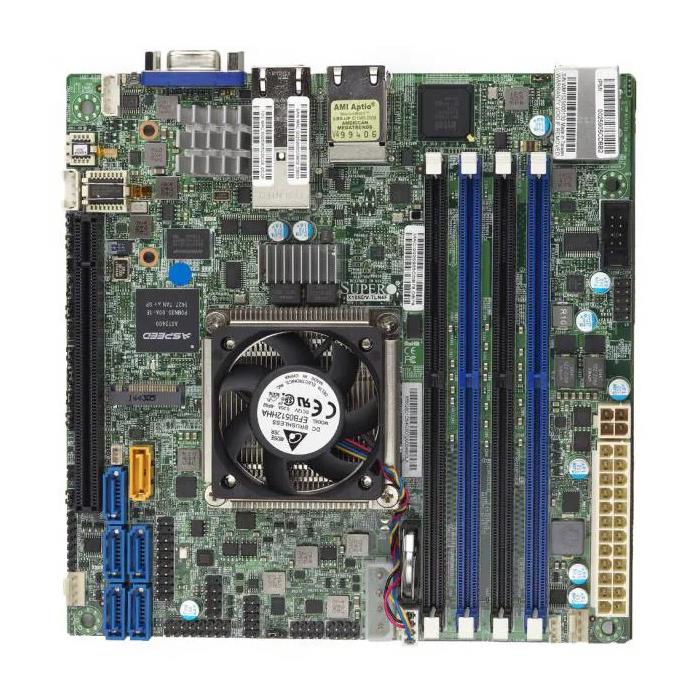 Supermicro X10SDV-4C+-TLN4F Motherboard Mini-ITX Embedded Intel Xeon D-1518 Processor
