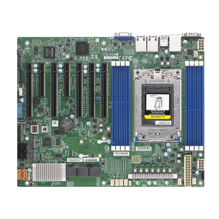 Supermicro H12SSL-C-B Motherboard ATX Single Socket (SP3) AMD EPYC 7003/7002 Series Processors