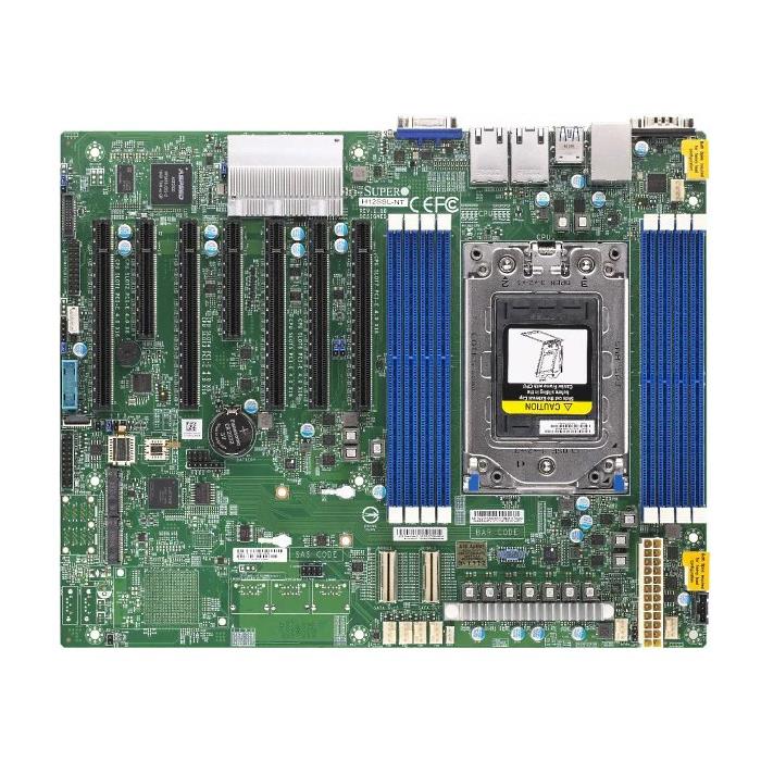 Supermicro H12SSL-NT-B Motherboard ATX Single Socket (SP3) AMD EPYC 7003/7002 Series Processors