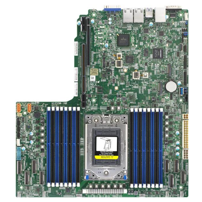 Supermicro H12SSW-INR-B Motherboard Proprietary Single Socket (SP3) AMD EPYC 7003/7002 Series Processors