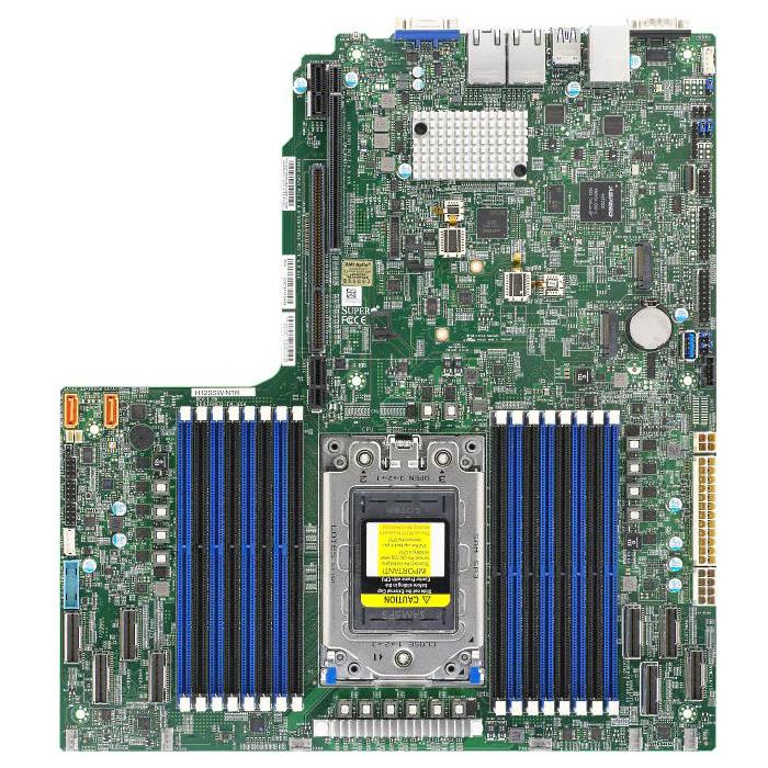 Supermicro H12SSW-NTR-B Motherboard Proprietary Single Socket (SP3) AMD EPYC 7003/7002 Series Processors
