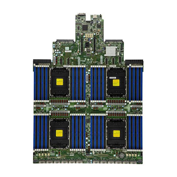 Supermicro X13QEH+ Server Motherboard Proprietary Quad Socket Intel Xeon Scalable 4th Generation Processors