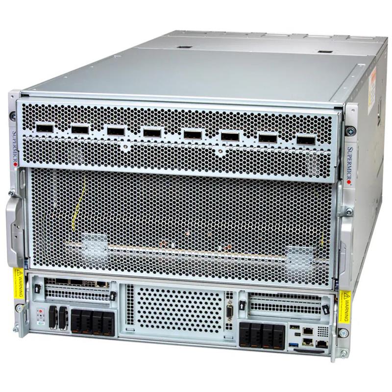 Supermicro SYS-822GS-NB3RT GPU 8U Barebone Dual Intel Xeon 6700-series Processors With P-cores