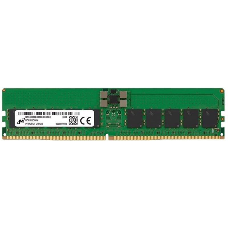 Micron MTC20F2085S1RC64BH1 Memory 32GB DDR5 6400MHz RDIMM Low Profile MEM-DR532MD-ER64