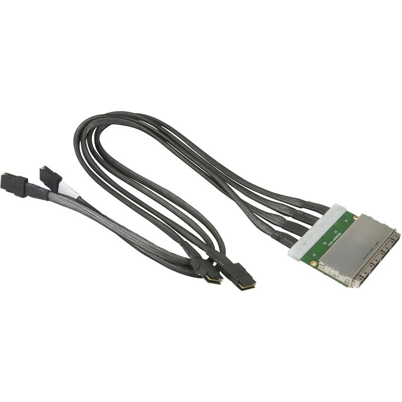 Supermicro CBL-0386L iPass to 4 SATA 27.5/27.5/19.7/19.7-inch